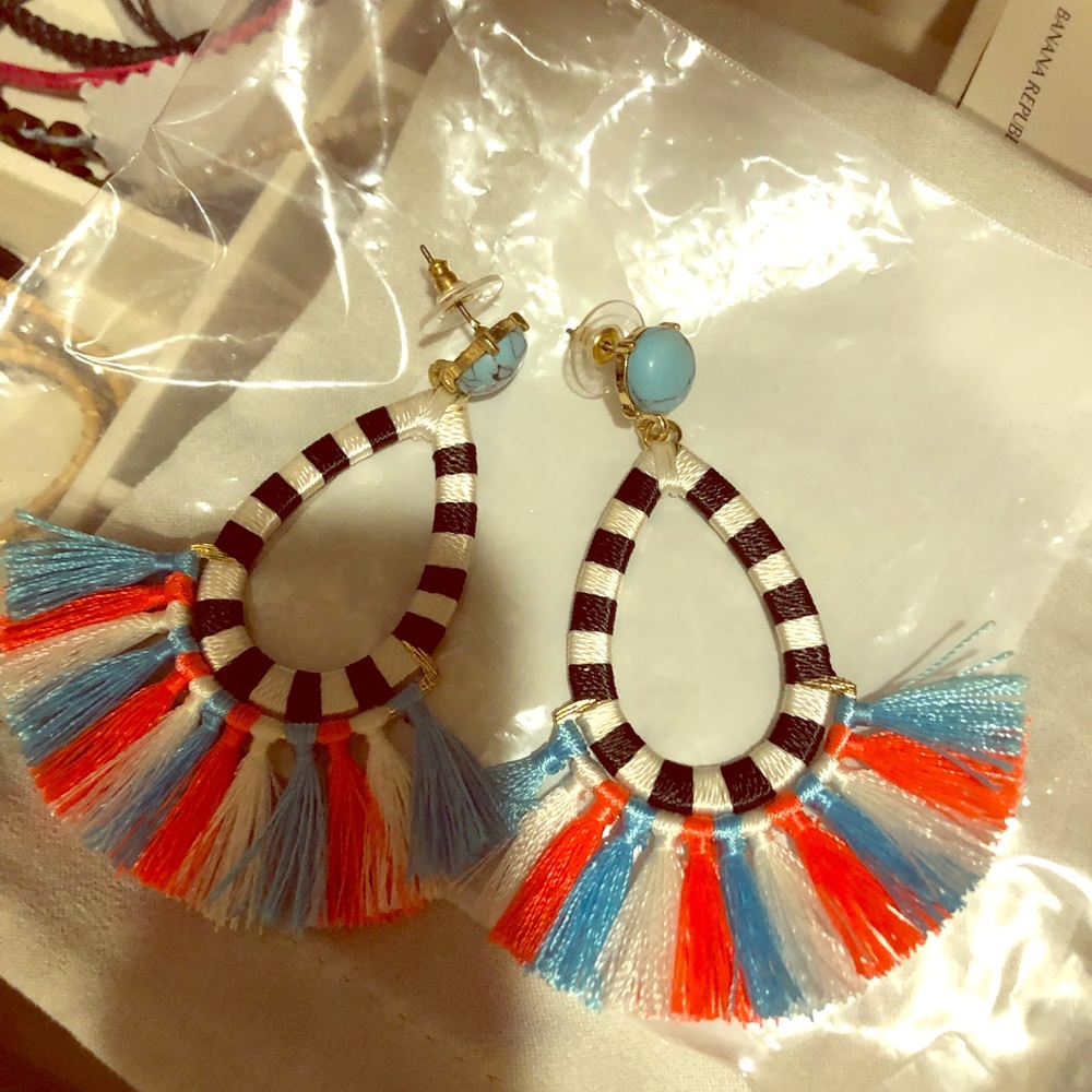 Bauble Bar Tassel Earrings